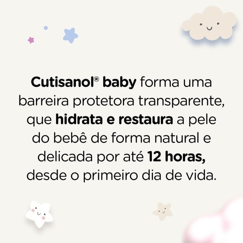 creme para assaduras cutisanol baby 120g
