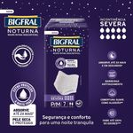roupa íntima descartável bigfral noturna tamanho p/m 7 unidades