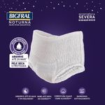 roupa íntima descartável bigfral noturna tamanho p/m 7 unidades