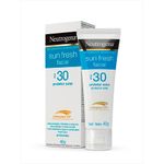 protetor solar facial neutrogena sun fresh fps 30 40g