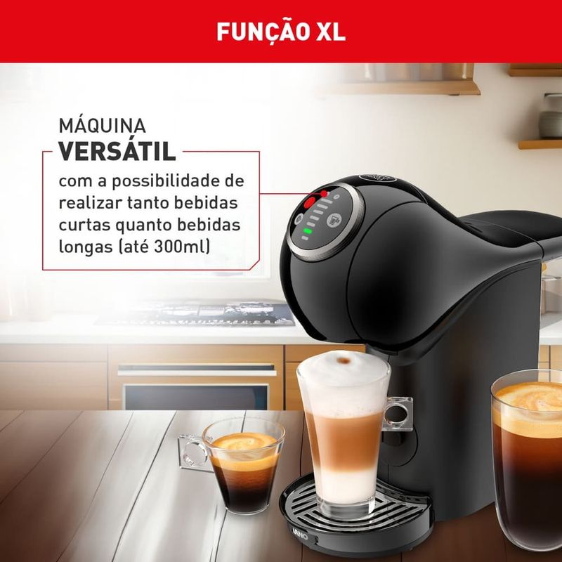 máquina de bebidas arno dolce gusto genio s plus 127v preta pj3408b1
