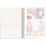 caderno universitário 12 matérias tilibra happy 192 folhas 305456
