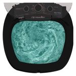 máquina de lavar tanquinho 16kg mueller 127v big semiautomática preto