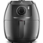 fritadeira elétrica air fryer electrolux family efficient 5l grafite eaf50