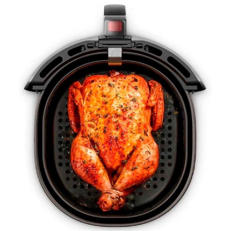 fritadeira elétrica air fryer electrolux family efficient 5l grafite eaf50