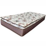 colchão solteiro japura pillow top marjom 20x88x188cm (mp)