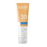 protetor solar fps30 sunless ação repelente 120g