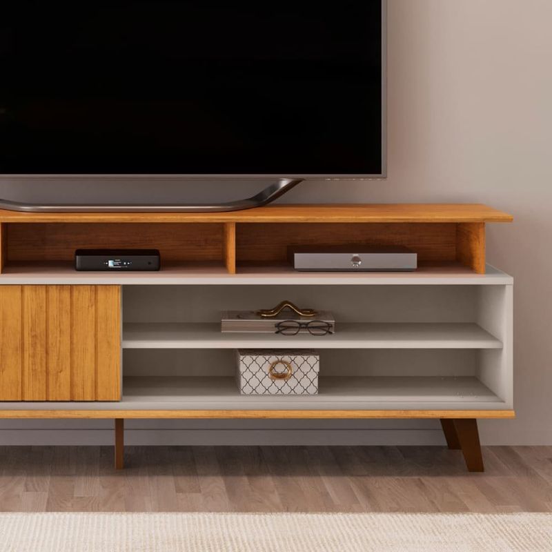 rack para tvaté 70" dj móveis flow cedro com bali