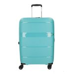 mala para viagem samsonite linex hardside spinner tamanho m azul 12249776061u