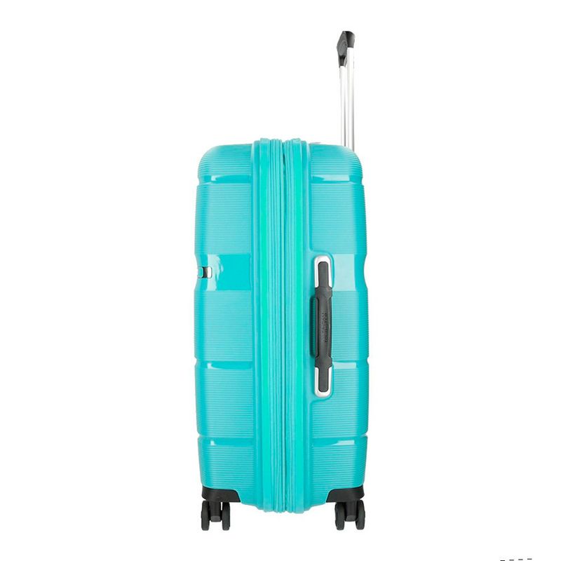 mala para viagem samsonite linex hardside spinner tamanho m azul 12249776061u