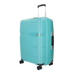 mala para viagem samsonite linex hardside spinner tamanho m azul 12249776061u