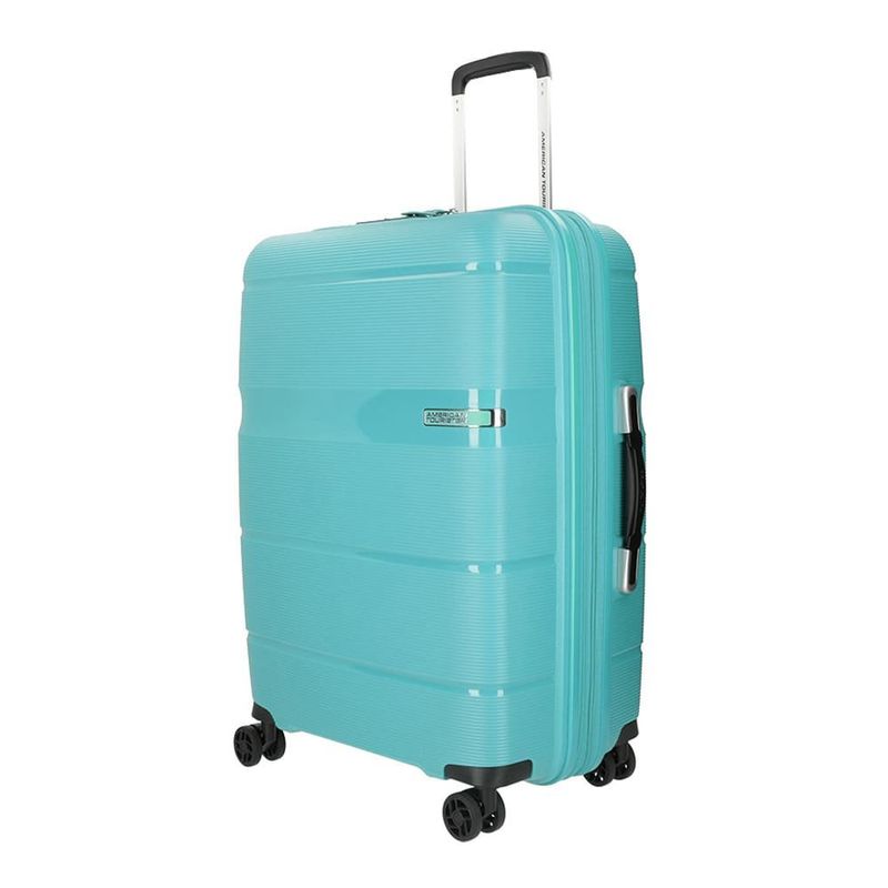 mala para viagem samsonite linex hardside spinner tamanho m azul 12249776061u
