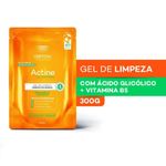 gel de limpeza facial darrow actine oil control peles mistas a oleosas 300g