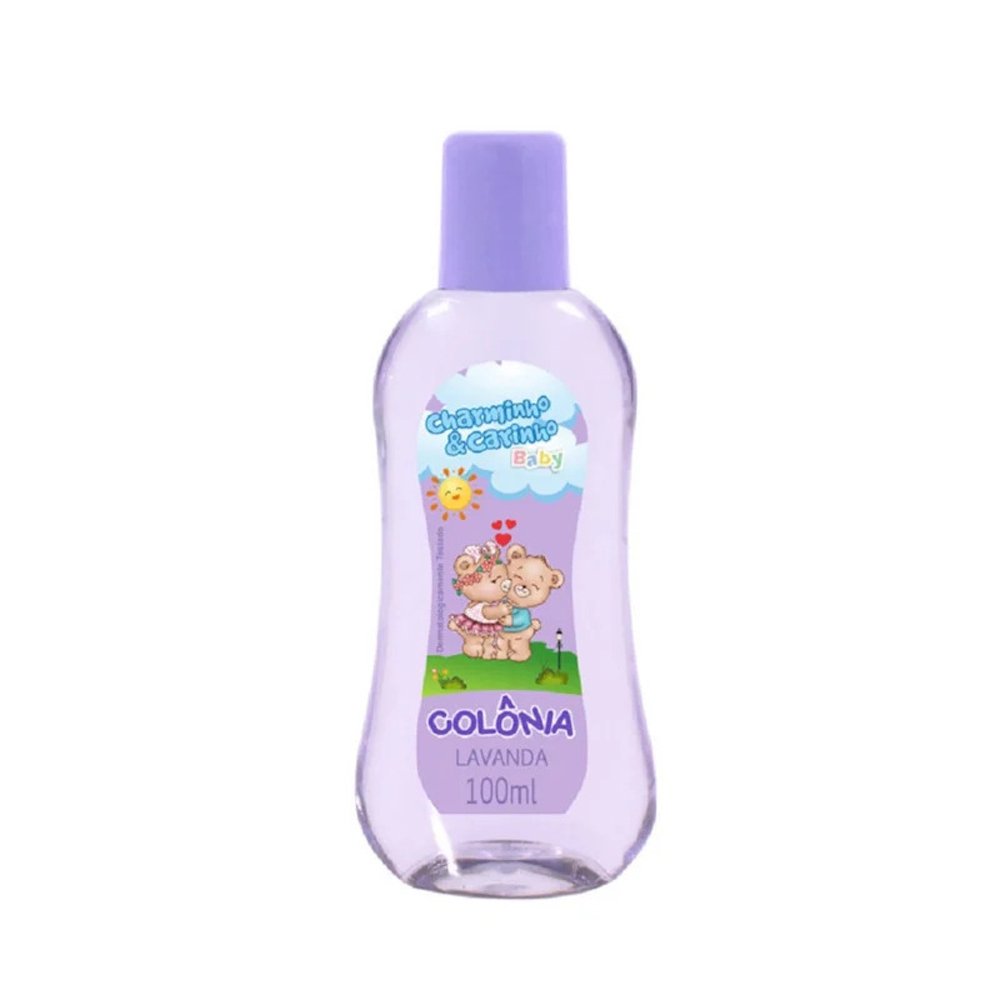 Colônia Charminho & Carinho Baby Lavanda 100ml