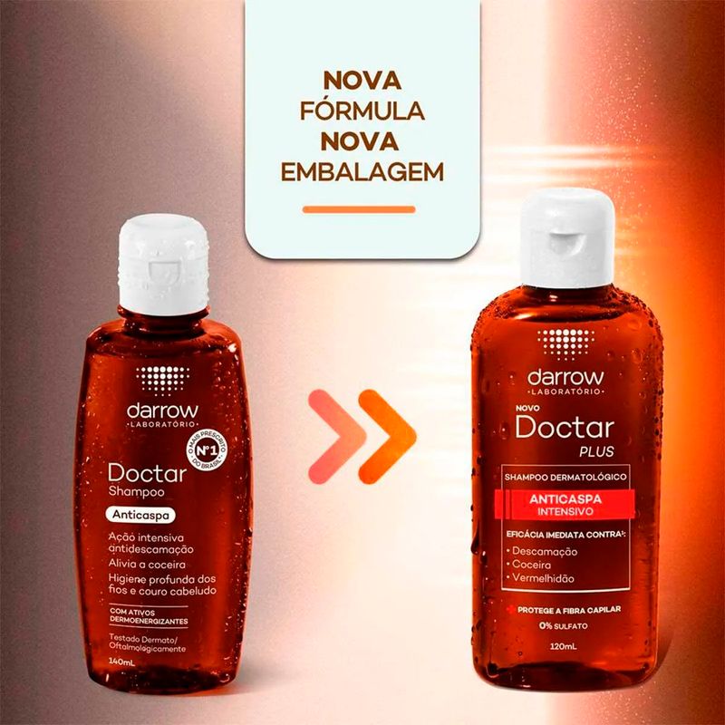 shampoo anticaspa intensivo darrow doctar plus 240ml