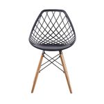 cadeira veneza fratini preto suporta até 120kg (mp)