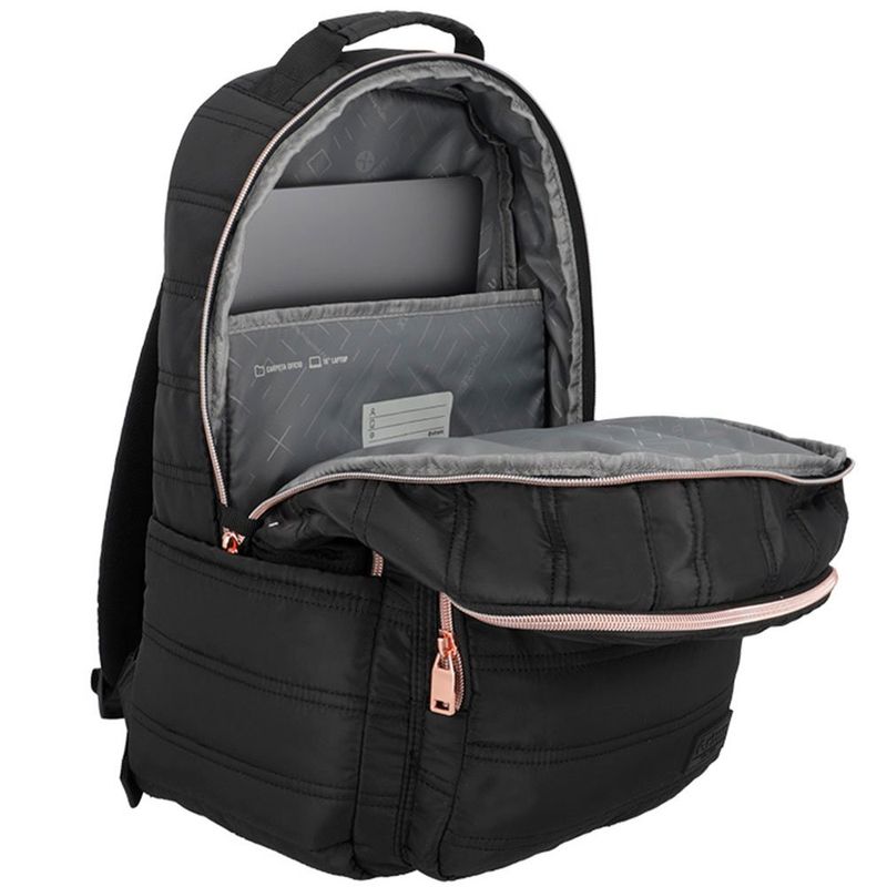 mochila samsonite nebraska 4xt softside backpack preto 15104410411u