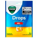 vick drops mel 20 pastilhas procter & gamble