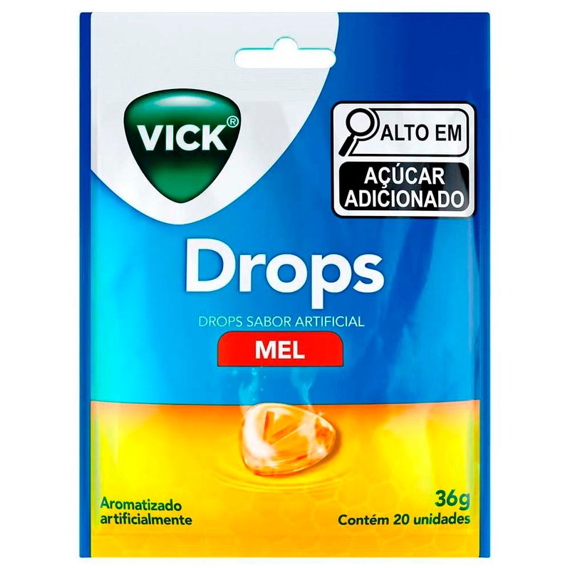 vick drops mel 20 pastilhas procter & gamble