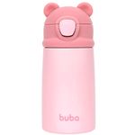 garrafa térmica infantil buba 320ml ursinho rosa 18077 (mp)