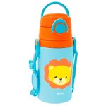 garrafa de alumínio infantil buba 400ml animal fun leão (mp)