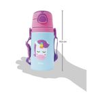 garrafa de alumínio infantil buba 400ml animal fun unicórnio (mp)