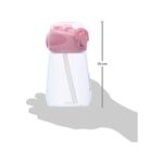 garrafa infantil com canudo buba 300ml tritan rosa (mp)