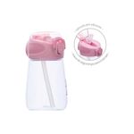 garrafa infantil com canudo buba 300ml tritan rosa (mp)