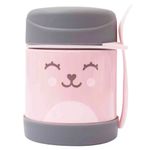 pote térmico buba com colher 320ml gumy rosa (mp)