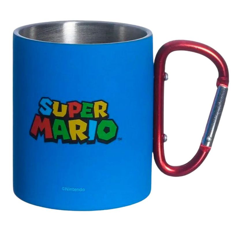 caneca mosquetão super mario zonacriativa 300ml (mp)