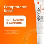 protetor solar facial fluido fps 50 heliomax 50g