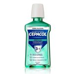 enxaguante bucal cepacol 3 em 1 menta ice sem álcool 250ml