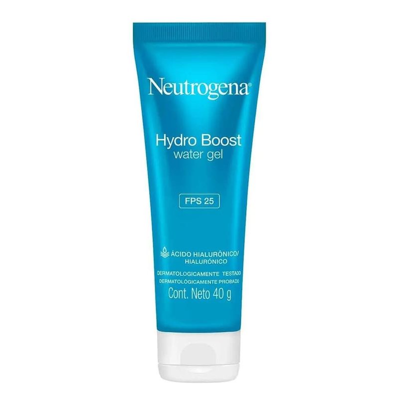 hidratante facial neutrogena hydro boost water gel fps25 40g