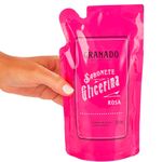 sabonete líquido glicerina granado rosa refil 300ml