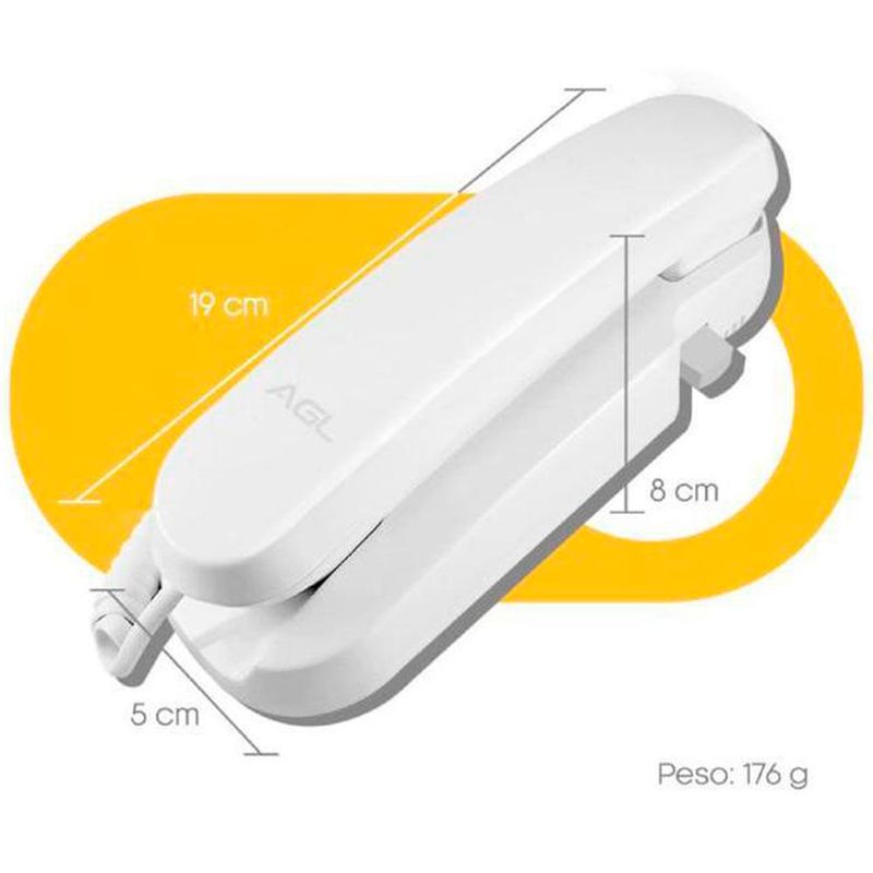 interfone extensão universal agl p100 branco (mp)