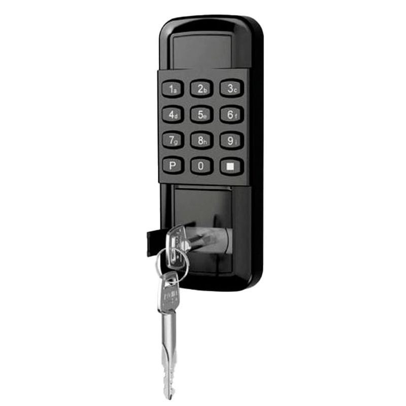 controlador de acesso agl com fechadura incorporada rx200 preto (mp)