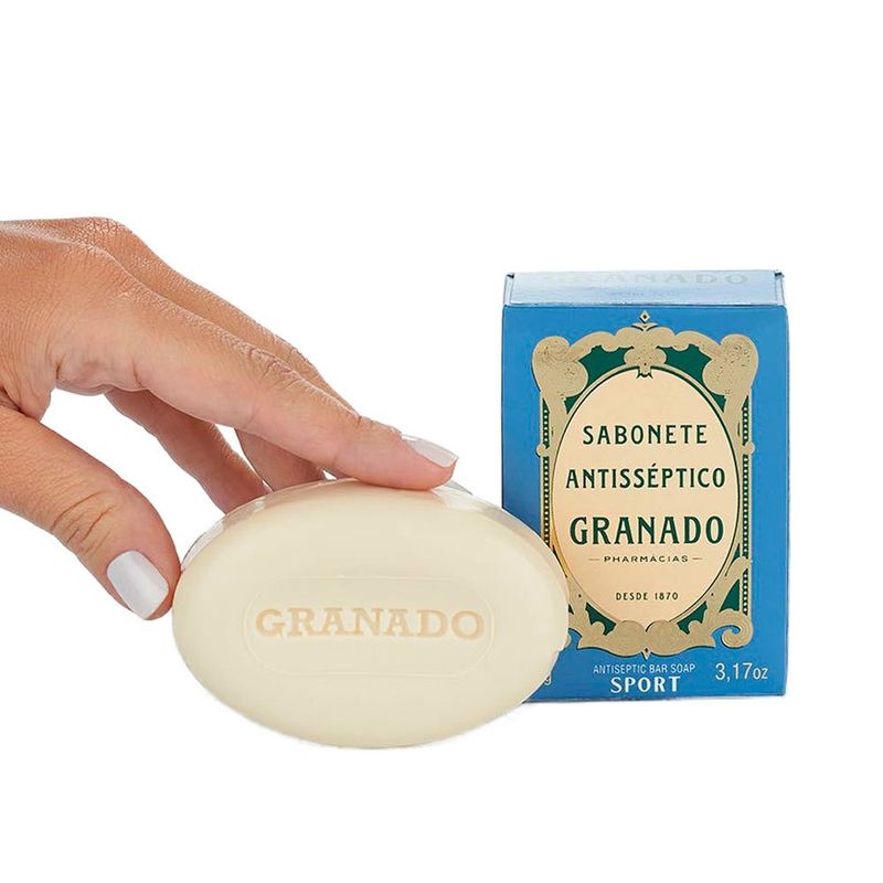 sabonete antisséptico granado sport 90g