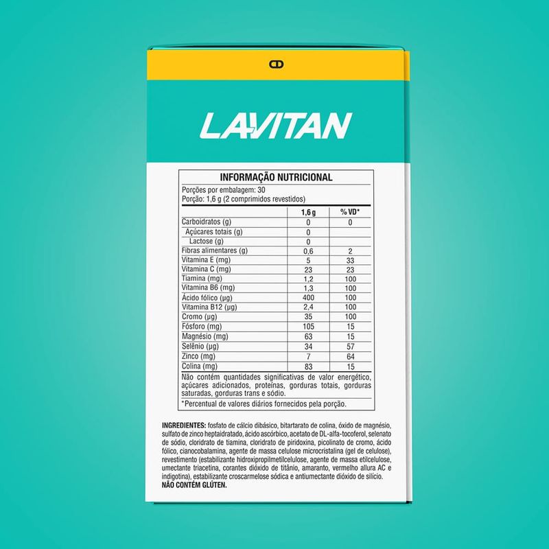 lavitan memo neuro 60 comprimidos cimed