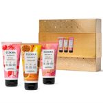 creme hidratante desodorante eudora instance frutas vermelhas maracujá cereja e amêndoas 3x180ml