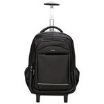 mochila de rodinhas para notebook xeryus 46cm preto 14120 (mp)