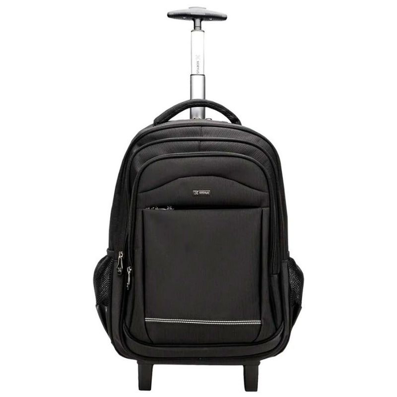 mochila de rodinhas para notebook xeryus 46cm preto 14120 (mp)