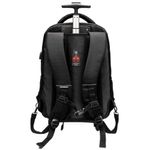 mochila de rodinhas para notebook xeryus 46cm preto 14120 (mp)