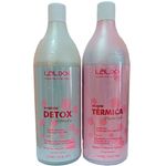kit escova progressiva shampoo e selagem lalixx 1 litro (mp)