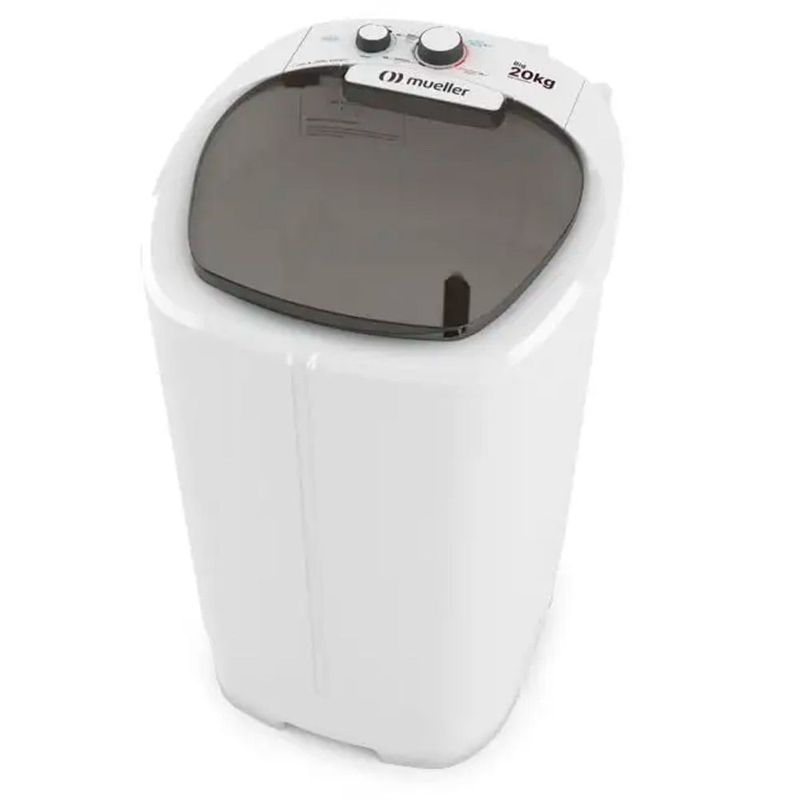 máquina de lavar 20kg mueller big semiautomática 127v branca 610000609
