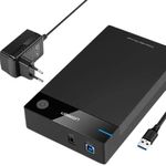gaveta para hd ugreen 3 .5" usb 3.0 us222 preto (mp)