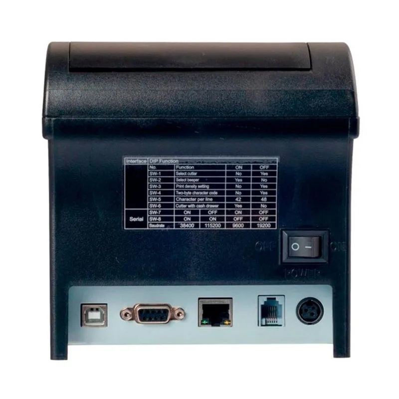 impressora térmica não fiscal elgin i8 usb/rede com guilhotina (mp)
