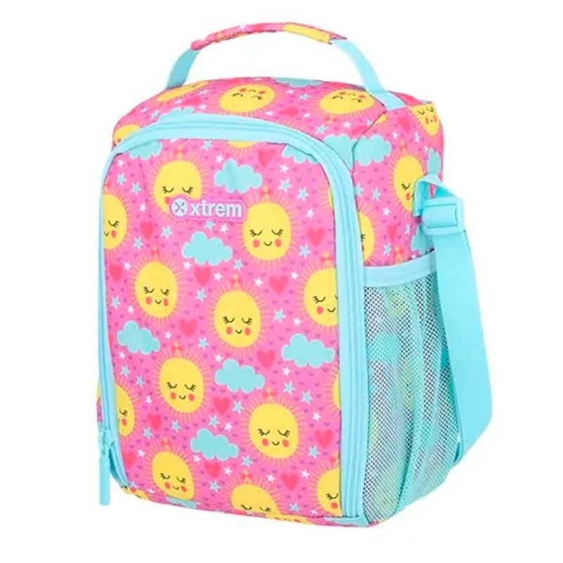 mochila de rodinha xtrem speedy pack unicórnio 3 peças rosa (mp)