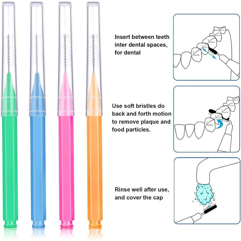 escova interdental patelai com 100 unidades a-bi