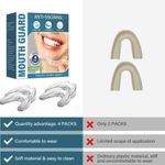 protetor bucal hajoyful com 4 unidades para esportes e ranger de dentes a-bi