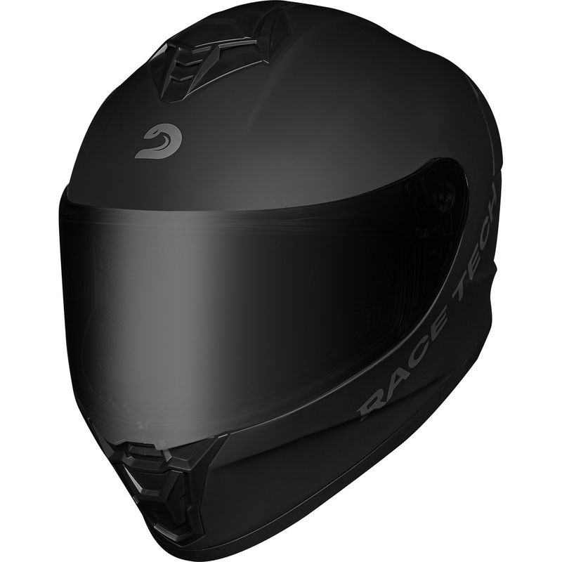 Capacete Race Tech Hit Matte Preto Tamanho 58